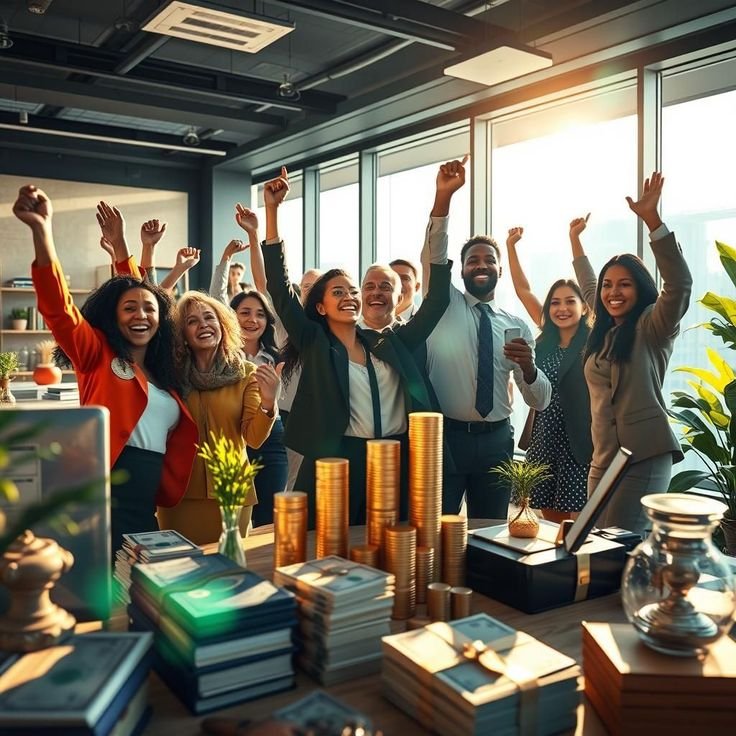 Вдохновляющие изображения для финансового успеха в…